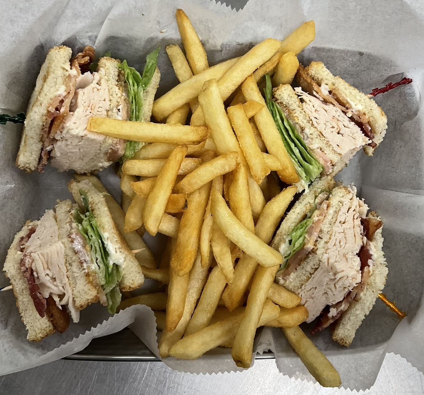 Club sandwiches are always available at argyle main street variety